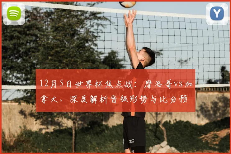 12月5日世界杯焦点战：摩洛哥vs加拿大，深度解析晋级形势与比分预测