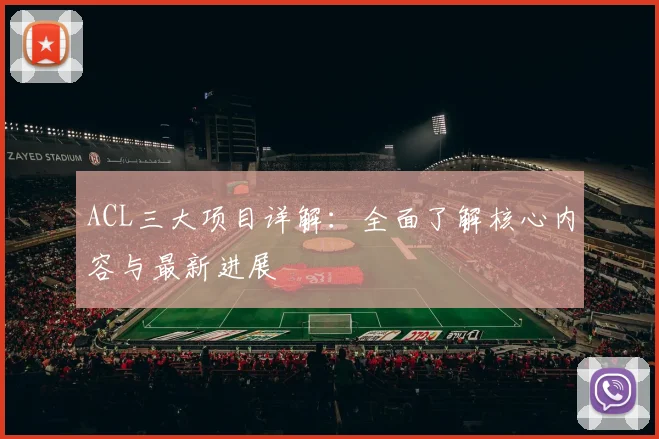 ACL三大项目详解：全面了解核心内容与最新进展