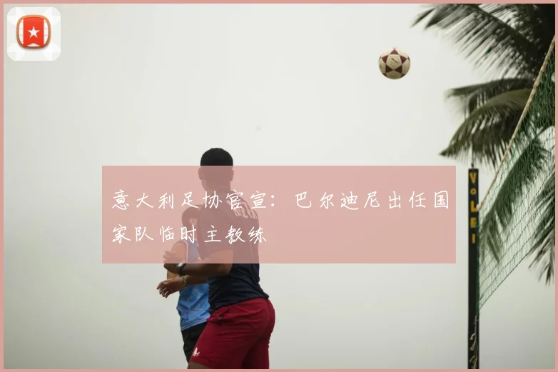 意大利足协官宣：巴尔迪尼出任国家队临时主教练